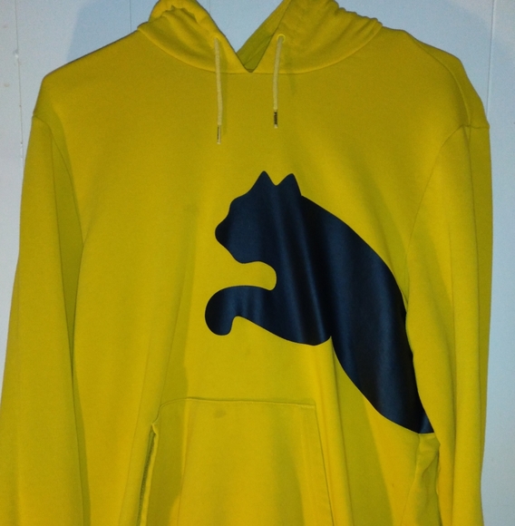 Puma Black & Yellow Hoodie - Picture 10 of 10